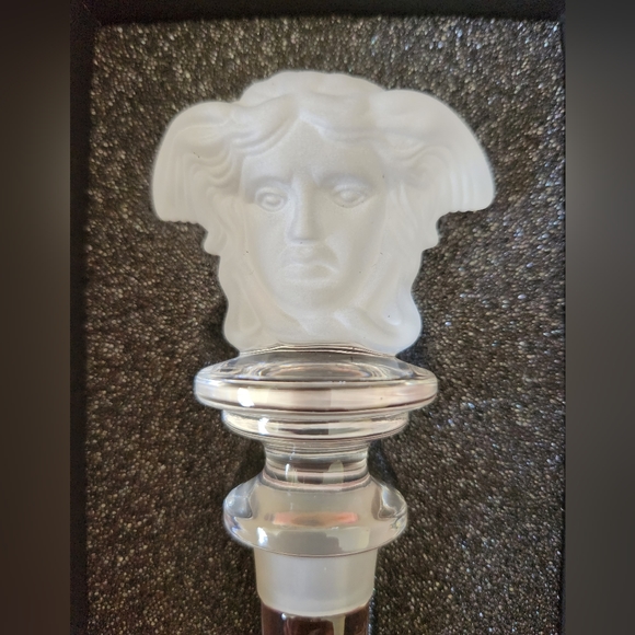 🍾Versace Rosenthal Crystal Wine Stopper - Picture 3 of 6
